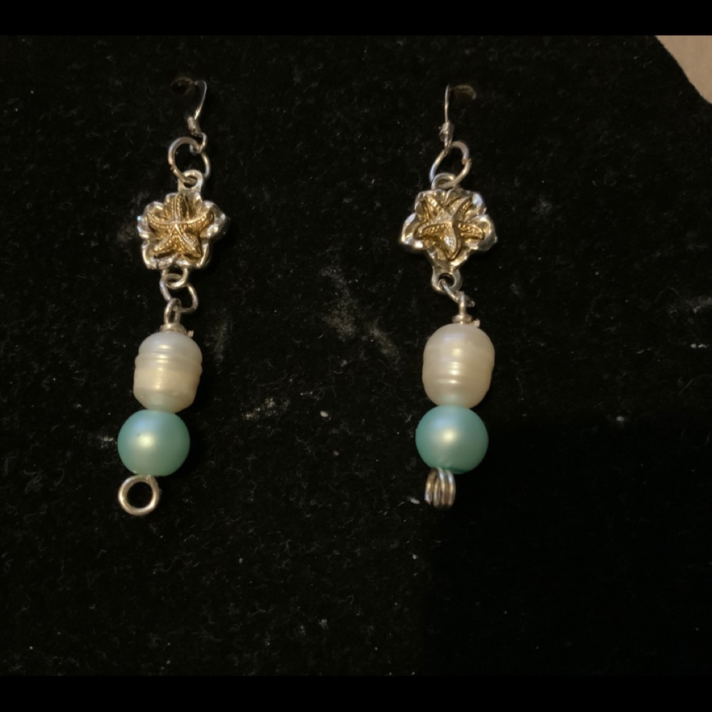 Mermaid Tail Charm Necklace Set